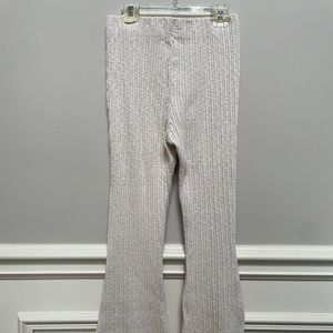 Urban Outfitters Rosie Ribbed High-Waisted Flare Pant
